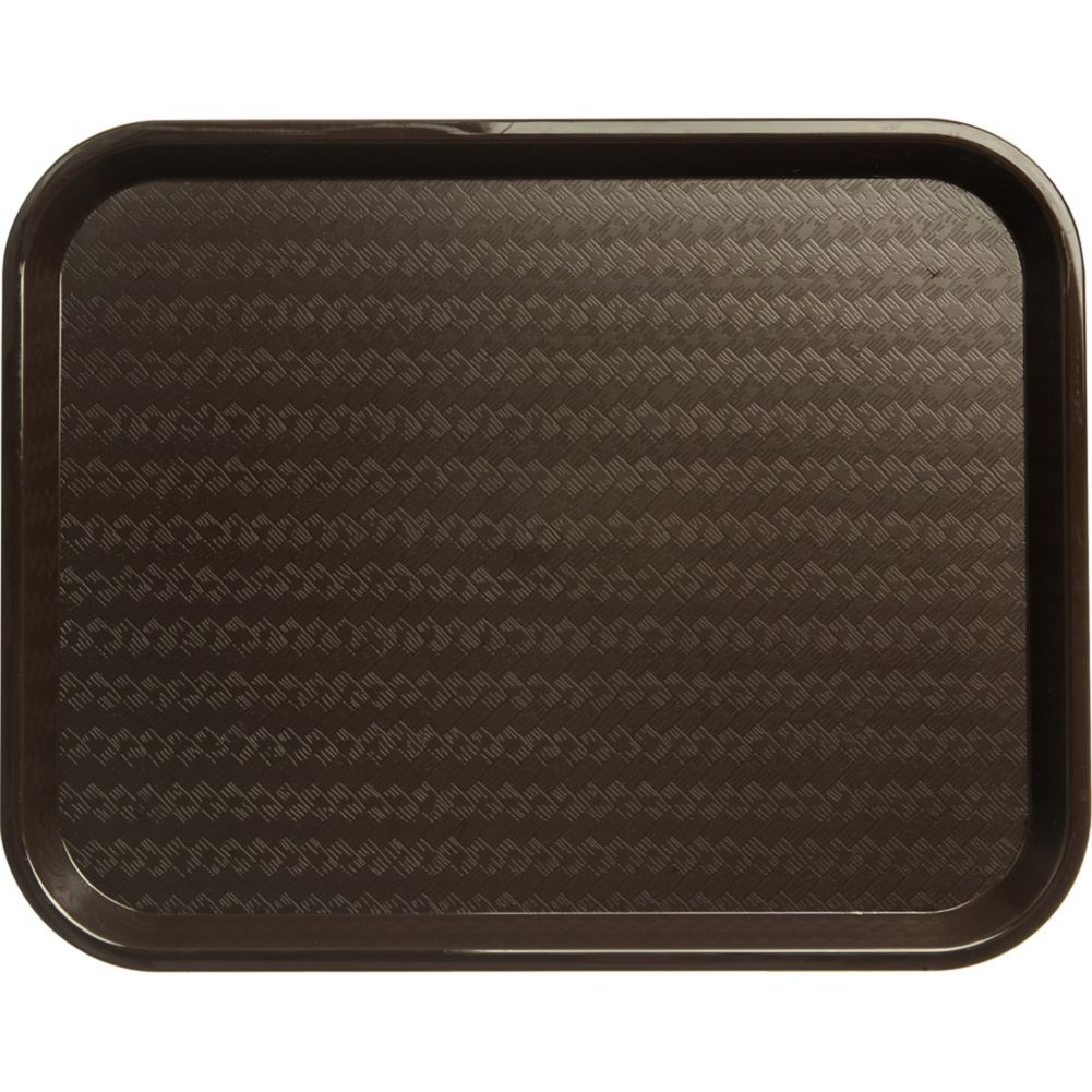 Carlisle&reg; Cafe Standard Tray, Chocolate