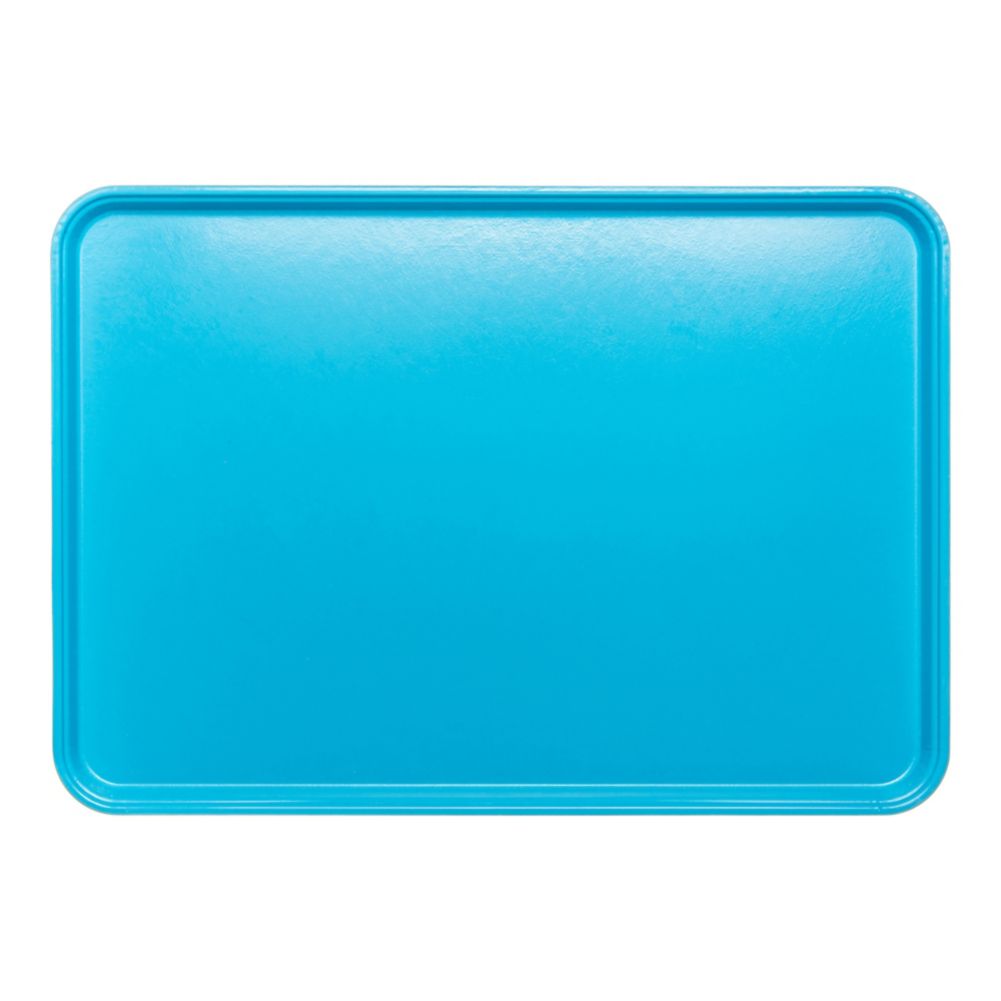 Carlisle 25-5/8" x 17-7/8" Caribbean Blue Fiberglass Tray