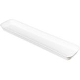 Carlisle&reg; Pearl White Fiberglass Market Pan