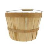 Texas Basket Co. Natural Half Peck Basket with Handle