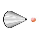 Ateco S/S Plain Round Decorating Pastry Tip #4S