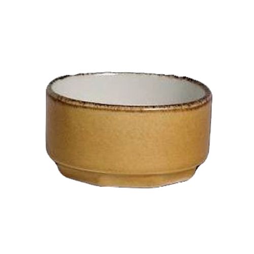 Steelite Performance Terramesa Mustard 1.75 Oz. Taster Dip Dish
