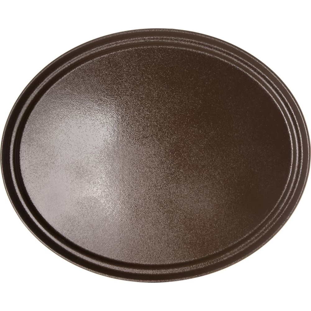 Oval Griptite Tray, Toffee Tan, 27" X 22-1/4"