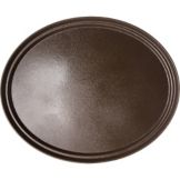 Oval Griptite Tray, Toffee Tan, 27" X 22-1/4"