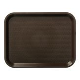 Carlisle&reg; Cafe Standard Tray, Chocolate