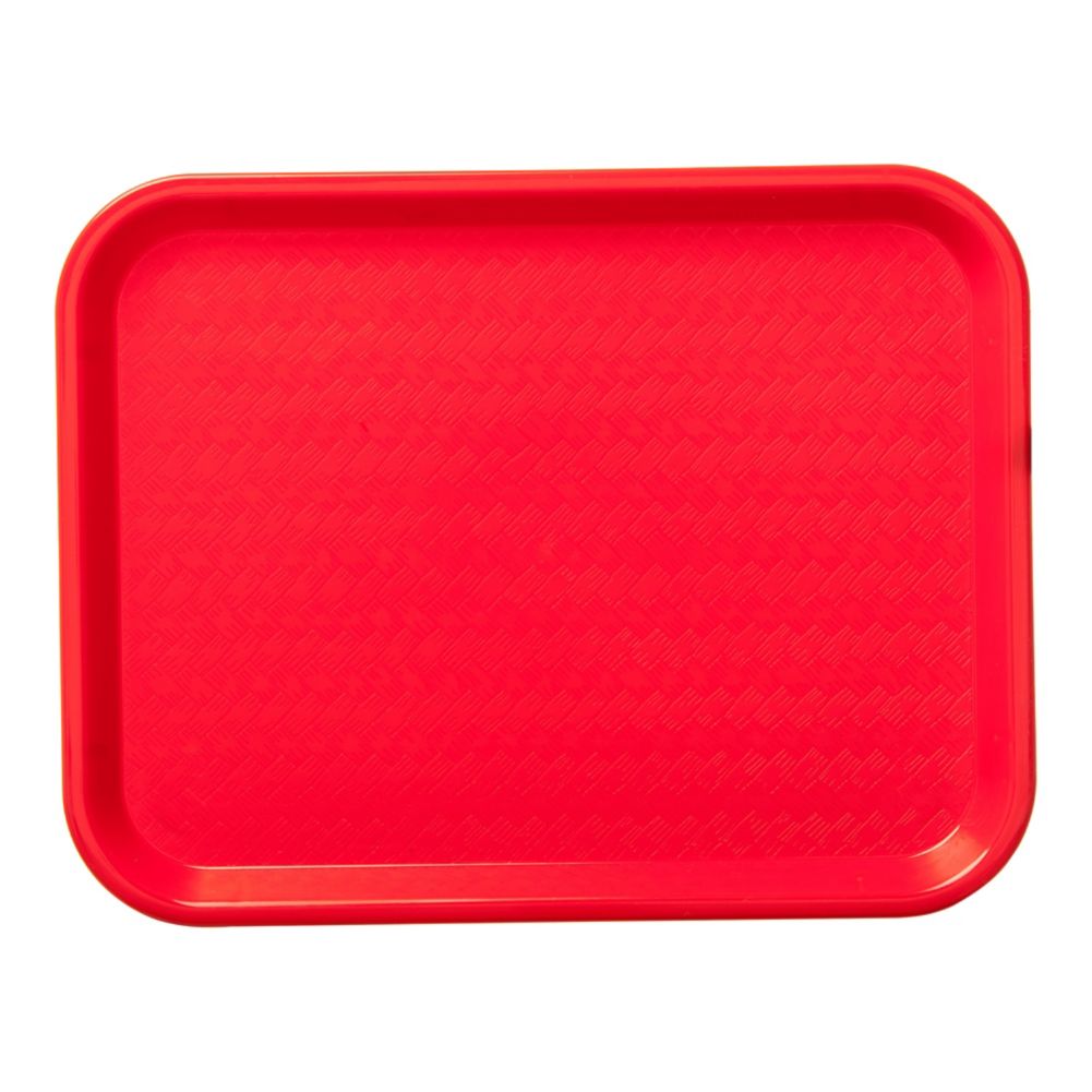 Carlisle&reg; Cafe Standard Tray, Red