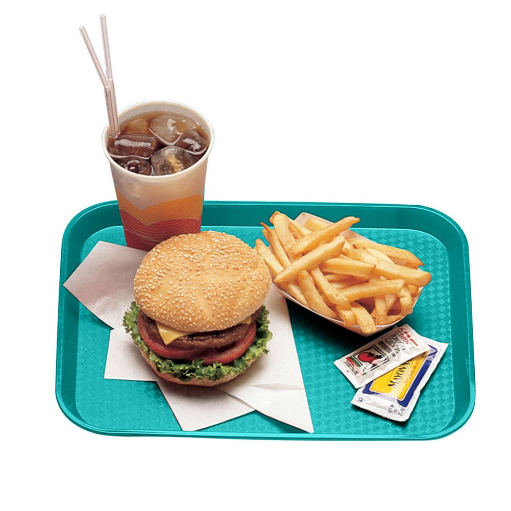 Cambro Teal Fast Food Tray