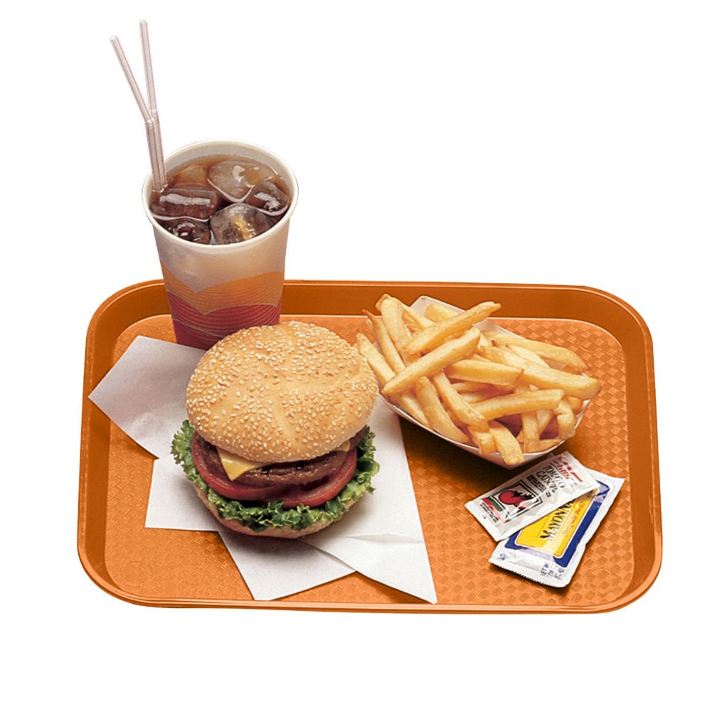 Cambro Orange Fast Food Tray