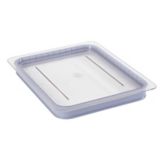 Cambro Clear Camwear&reg; Half Size Food Pan GripLid&trade;