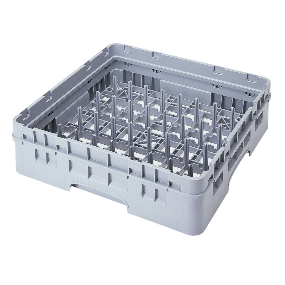 Cambro Camrack&reg; Soft Gray Peg Rack w/ 1 Extender