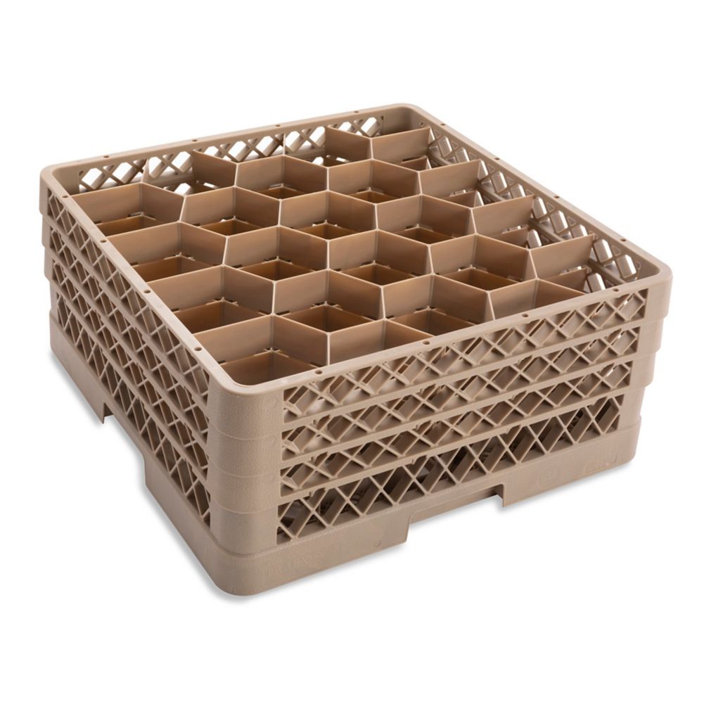 Traex&reg; 20 Compartment Beige 3 Extender Glass Rack