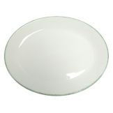 Steelite Performance Simplicity Green Dapple 8" Oval Dish