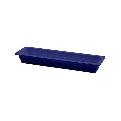 Elite Global Solutions 20-3/4" x 6-5/8" Blue Food Pan