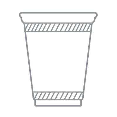 Fabri-Kal Kal-Clear&reg; Plastic 16 Oz. Drink Cup