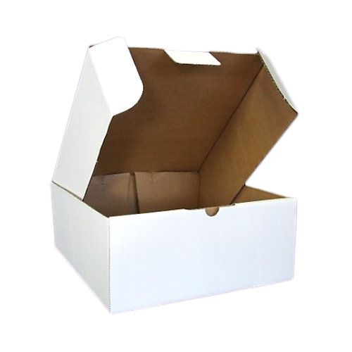 Southern Champion Tray 10 x 10 x 5-1/2 White Bakery Box
