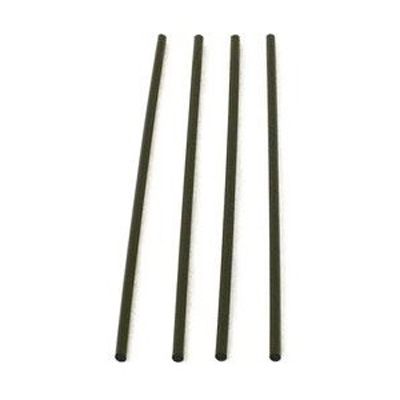 Cello-O-Core 8" Black Slim Stir Straws