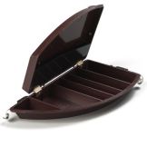 Carlisle Round Clip-On Money Maid&trade;, Brown