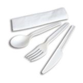 Stalk Market Jaya&reg; Biodegradable Flatware Packet with Napkin