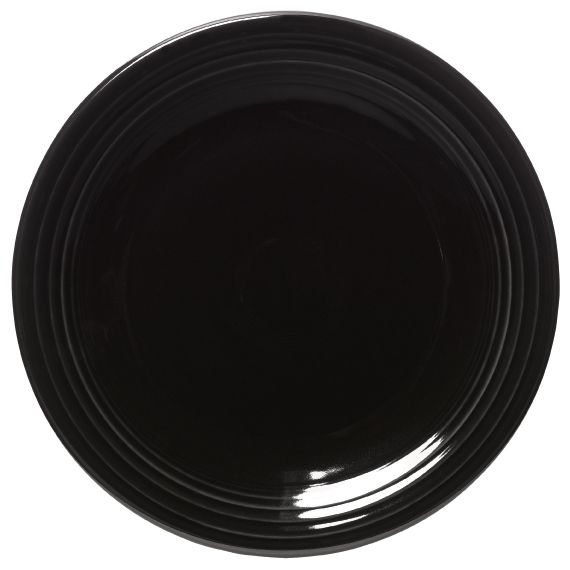 Homer Laughlin China Fiesta&reg; Black 11-3/4" Chop Plate