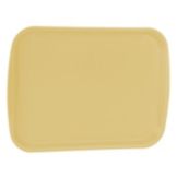 Traex&reg; 12" x 16" Beige Plastic Fast Food Tray