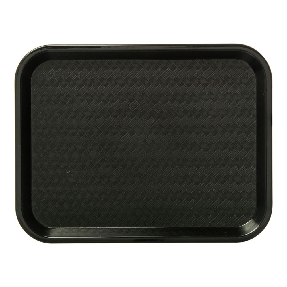Carlisle&reg; Cafe&reg; Standard Black Tray