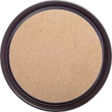 Carlisle Round Cork Tray w/ Brown Plastic Rim, 14"