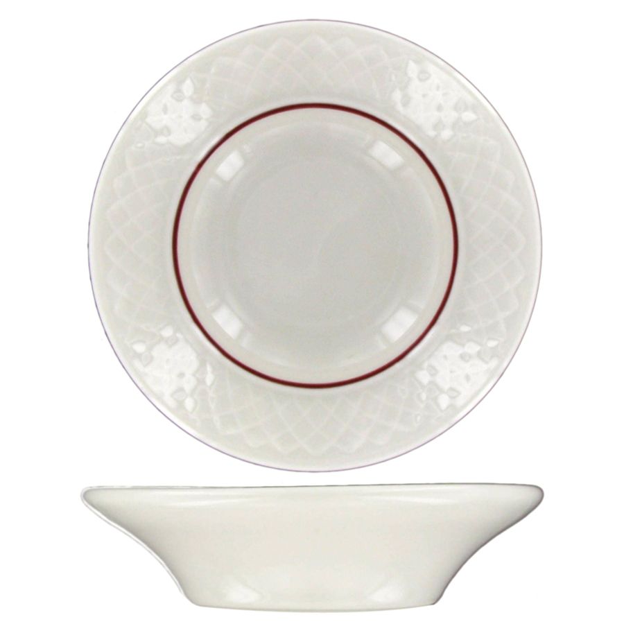 Homer Laughlin China Gothic&reg; Jade Red 2 oz Fruit Dish