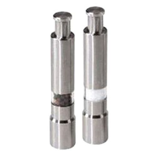 Oggi Corporation S/S Spring Action 6" Salt & Pepper Mill Set