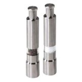 Oggi Corporation S/S Spring Action 6" Salt & Pepper Mill Set