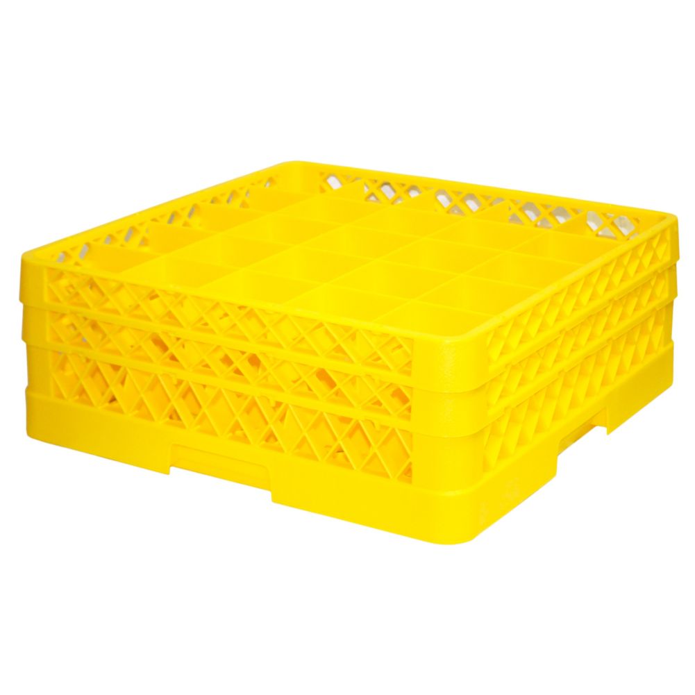 Traex&reg; 25 Compartment 2 Extender Yellow Glass Rack