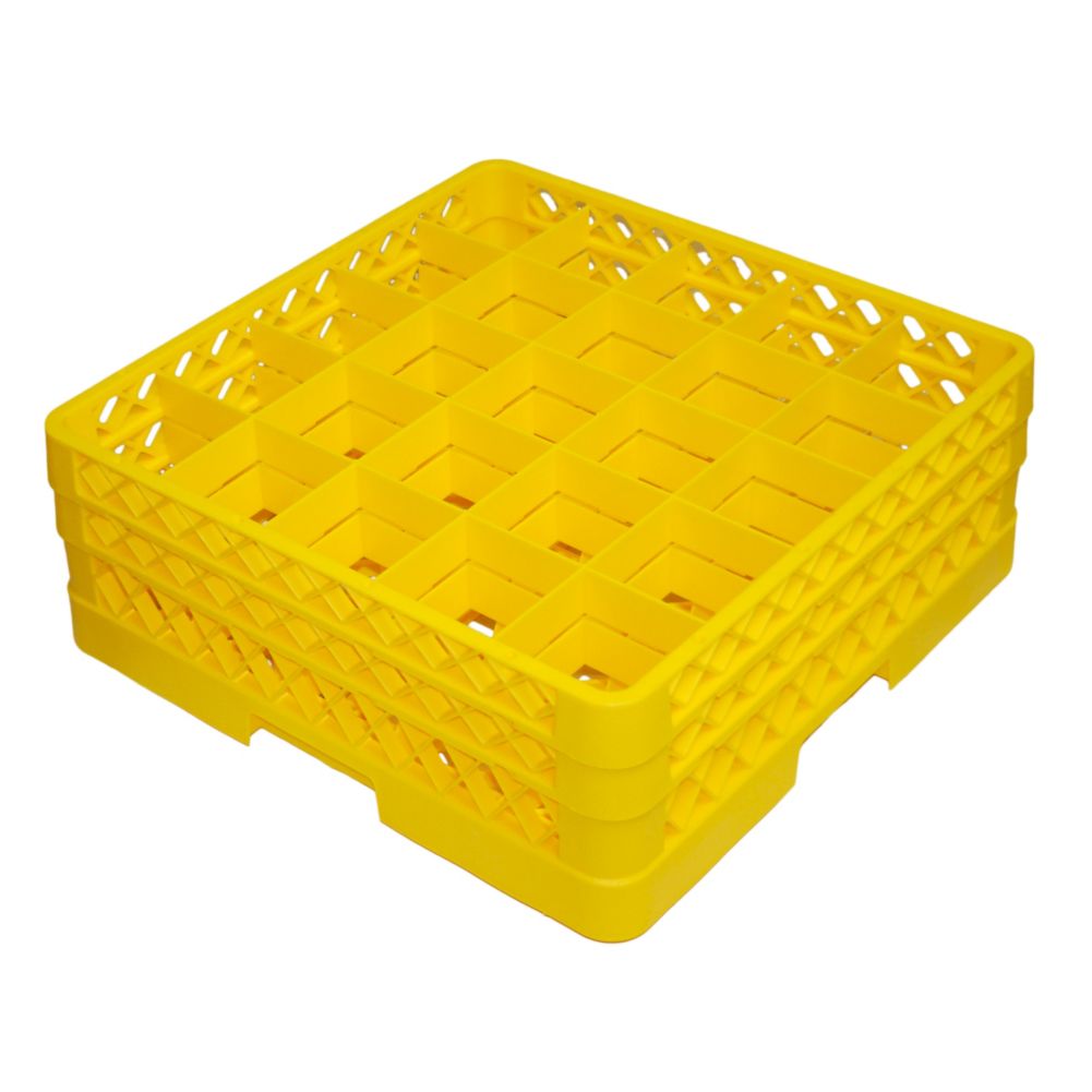Traex&reg; 25 Compartment 2 Extender Yellow Glass Rack