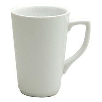 Oneida Delco Ceramicor Bright White 8.5 oz Andes Mug