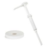Tablecraft 1 Oz NT110mm Snap Top Plastic Economy Pump / Top