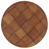 Woven Mahogany 7" Plate