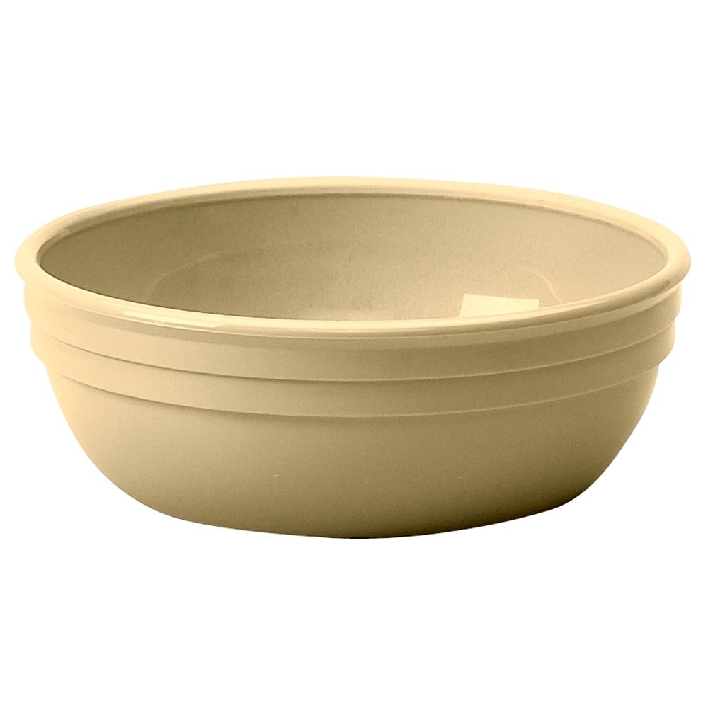 Cambro Small Camwear&reg; Nappie Bowl, Beige, 12.5 oz