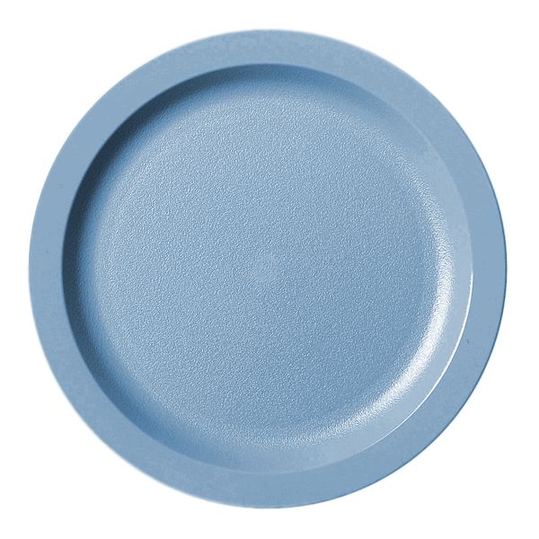 Cambro Slate Blue Camwear&reg; Narrow Rim 9" Plate