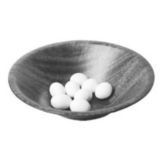 Tapered Unwoven Mahogany 12" Bowl