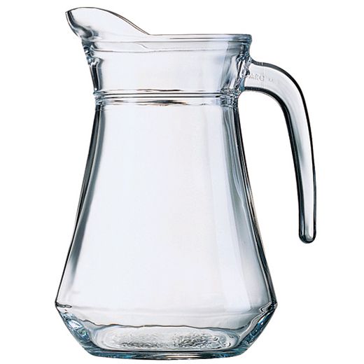 Cardinal Arcoroc Glass 44 Oz. Serving Pitcher with Pour Lip