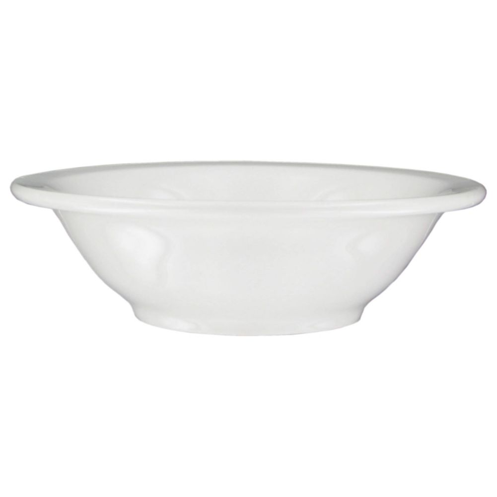 White Undecorated Morwel&trade; 9 oz Grapefruit Bowl