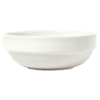 Syracuse White Undecorated Chateau 6 oz Stacking Fruit Dish
