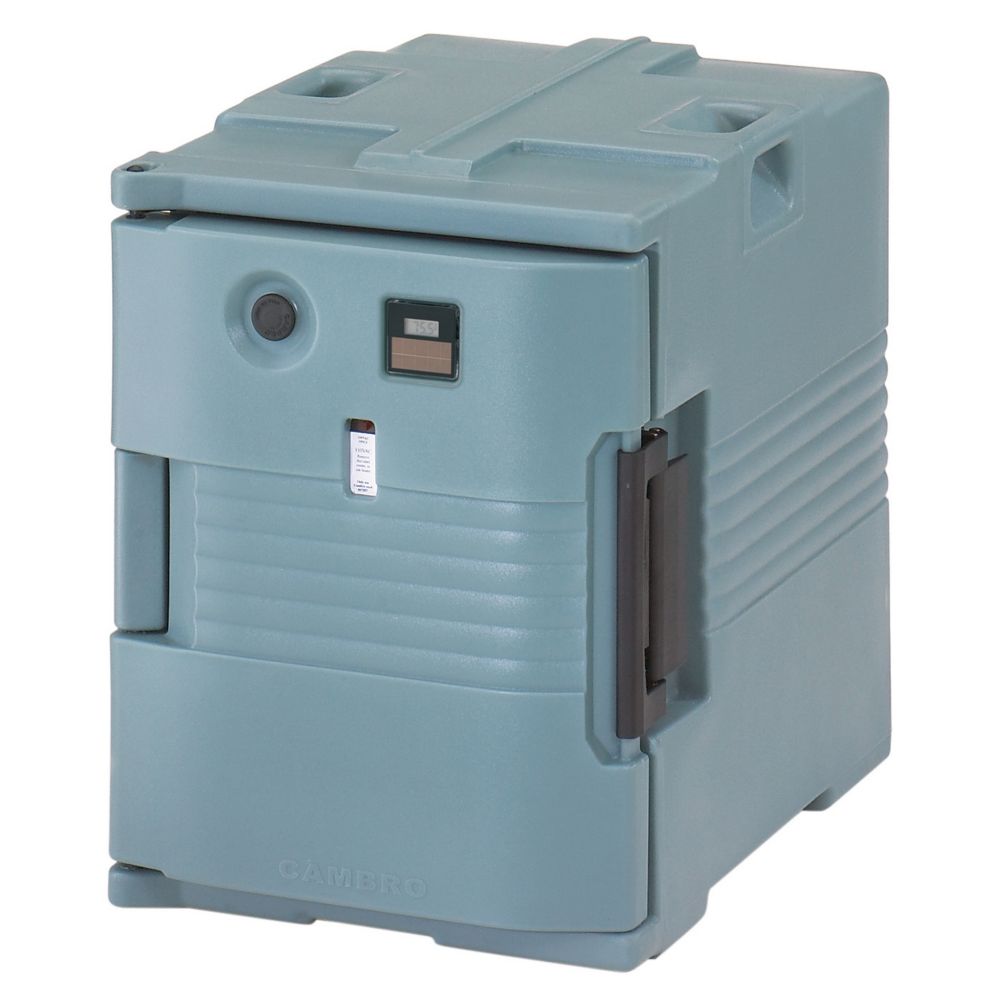 Cambro Slate Blue 110V Front Loading Heated Ultra Pan Carrier&reg;