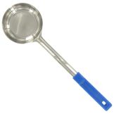 Adcraft&reg; Stainless Steel Solid 8 Oz. Blue Ladoon