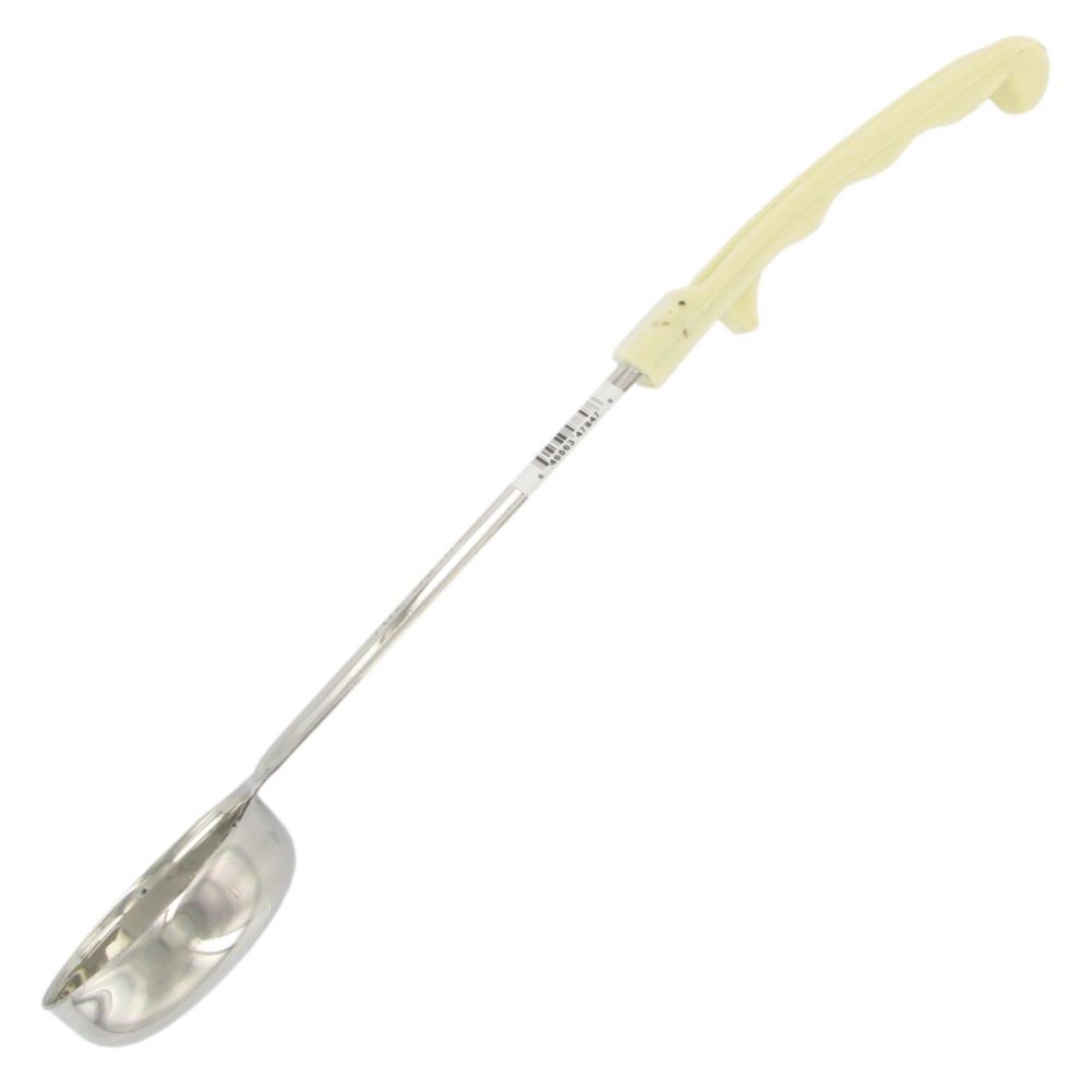 Adcraft&reg; Stainless Steel Solid 3 Oz. Beige Ladoon