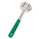 Adcraft&reg; Stainless Steel Perforated 4 Oz. Green Ladoon