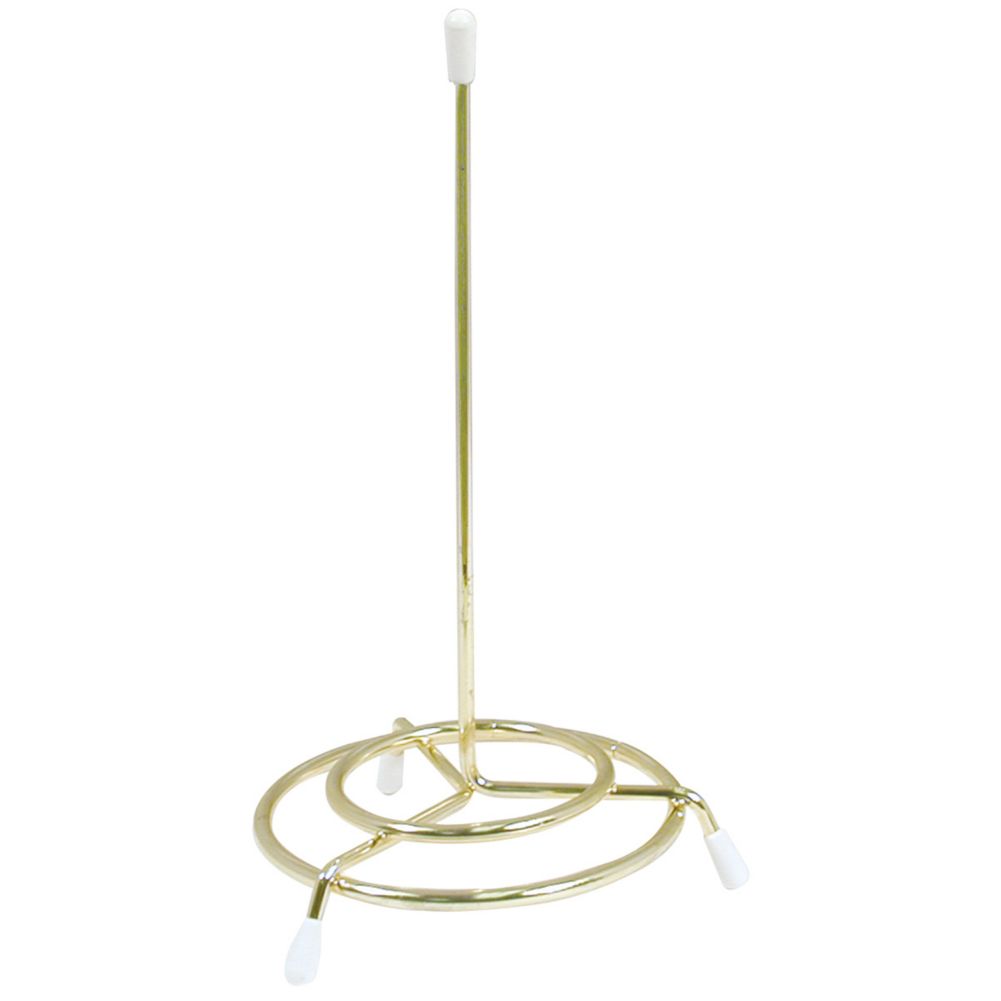 Heavy Brass Plated Check Spindle, 6" Tall