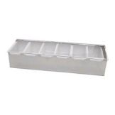 S/S Condiment Dispenser w/ 6 Compartments