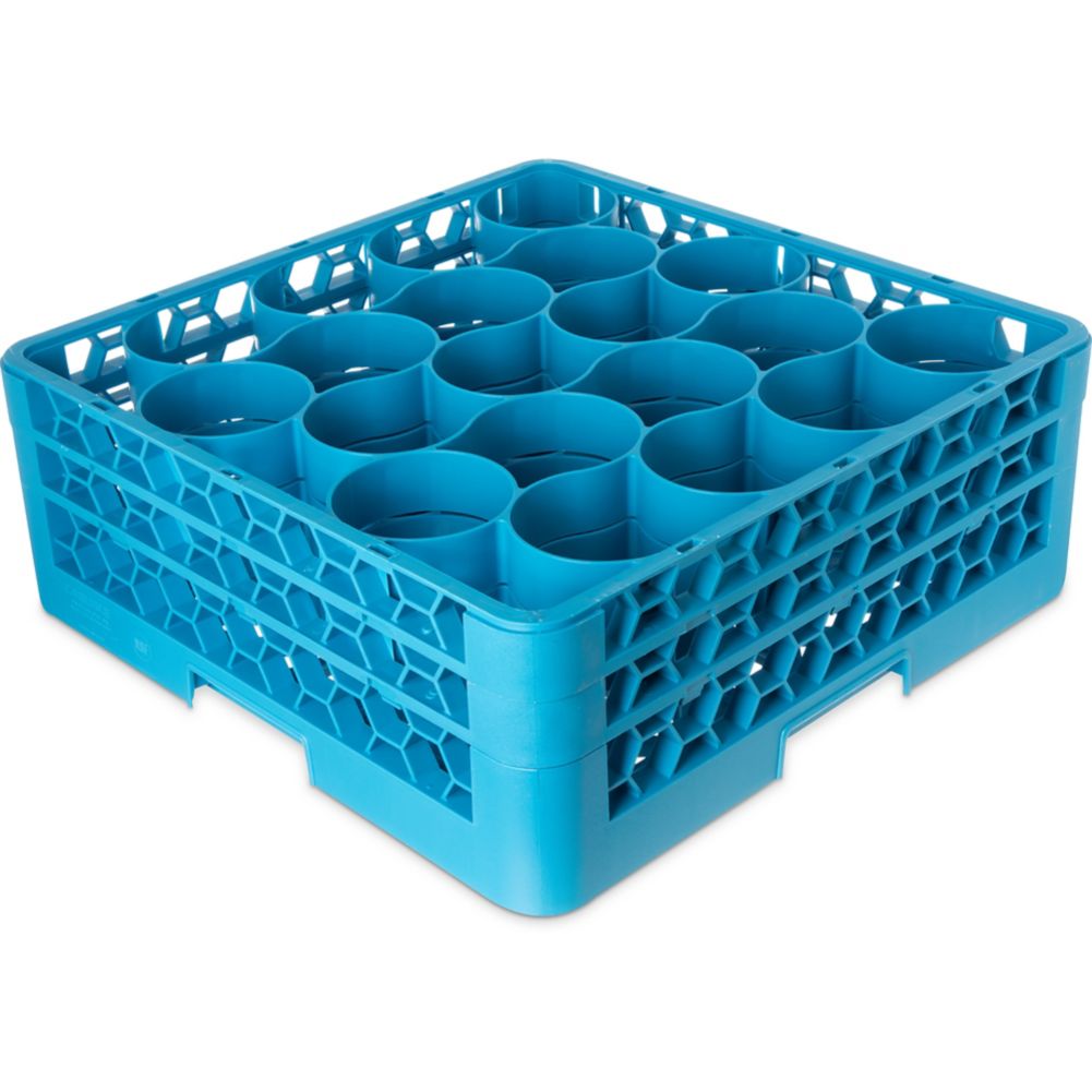 Carlisle&reg; NeWave&trade; 20-Compartment Glass Rack