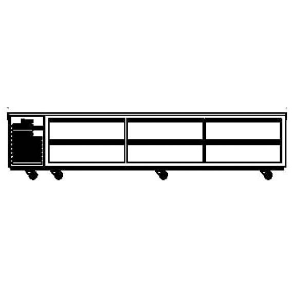 Vulcan Hart Achiever Self Contained 96" Refrigerated Base