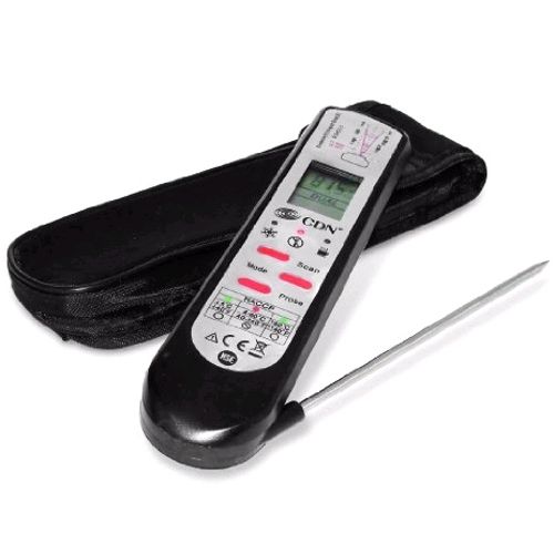 CDN&reg; ProAccurate&reg; Infrared Thermometer w/ Thermocouple Probe