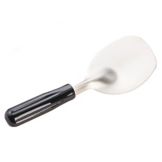 Browne Foodservice S/S Ice Cream Spade w/ Black Plastic Handle